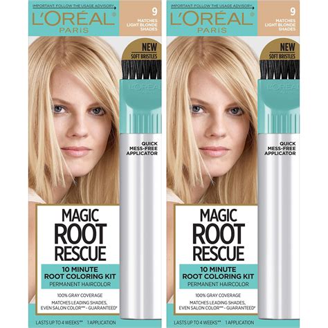 Lorral hair color magic root resvue